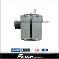 Transformador de distribución de potencia de 2500 kVA con ventiladores de refrigeración de transformadores